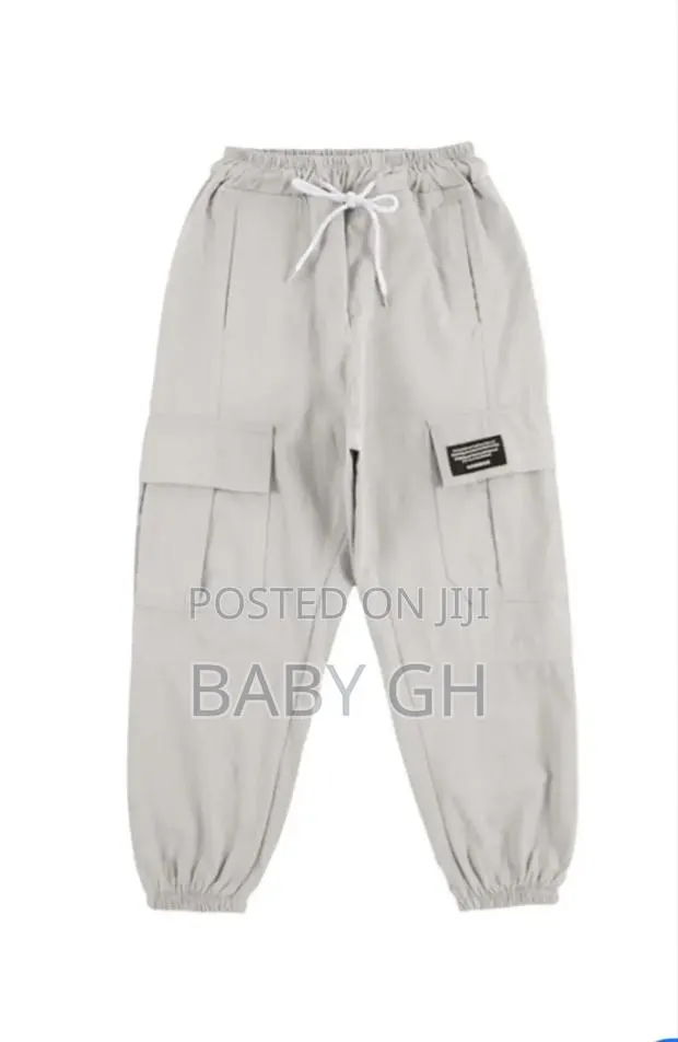 M S Boys Ash Cargo Jogger · Photo 1