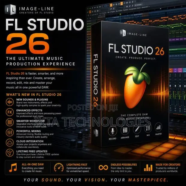 Fl Studio Signature Edition 26 | All Plugin Bundle | Lifetime |Mac/Win · Photo 1