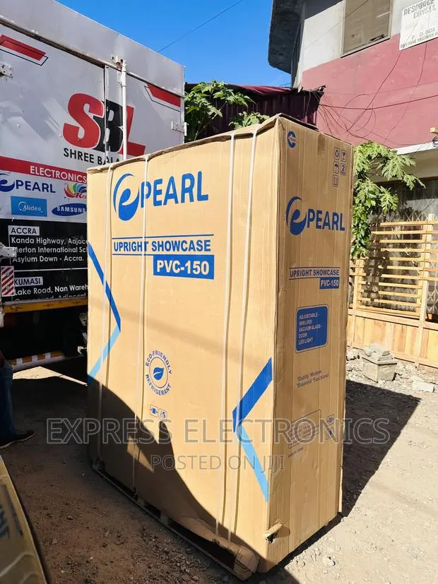 Premium Design White Pearl PVC-150 Display Fridge · Photo 1