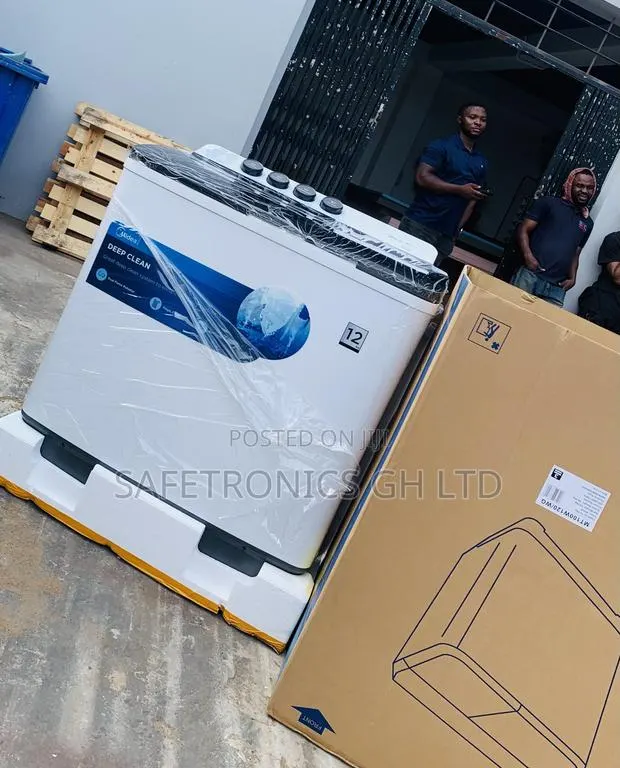 Just Purchase Twin Tub Washing Machine 12Kg, White · Photo 1
