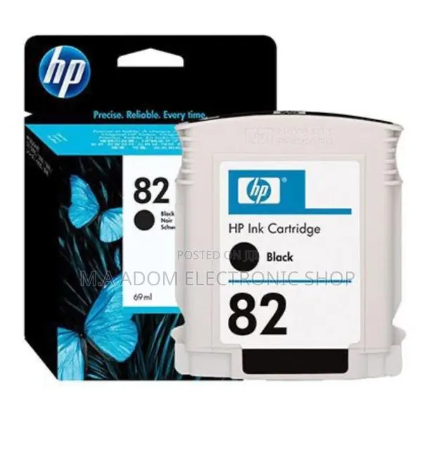 HP 82 Black Ink Cartridge · Photo 1