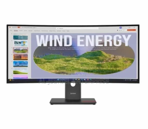 Lenovo 34” Curved Monitor · Photo 1