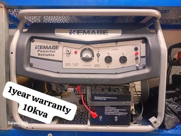Solariszone Kemage Petrol Generator 10kva 13000watts 10kva · Photo 1