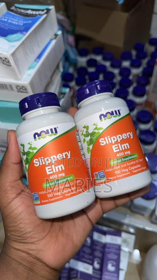 Now Slippery Elm Capsules · Photo 1