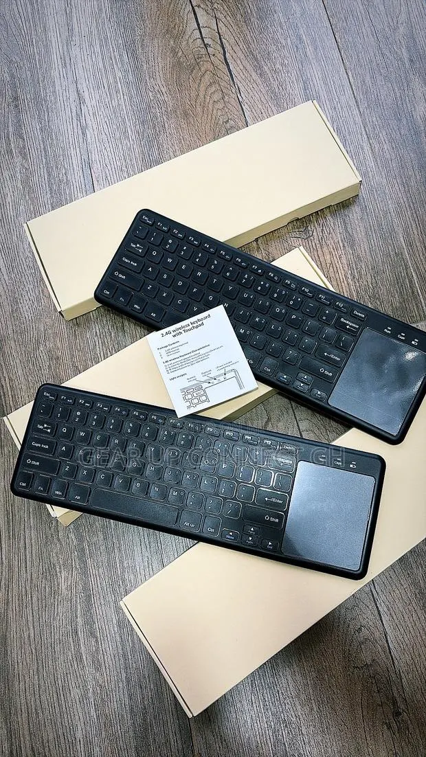Slim Wireless Keyboard With Touch Pad · Photo 1