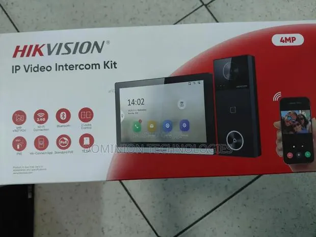 Hikvision Ds-Kis603 IP Video Intercom KIT Wifi 2mp · Photo 1