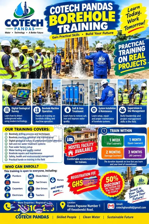 Become Borehole Engineer Now! · Photo 1