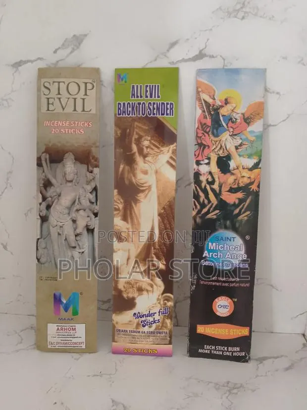 Incense Sticks (St Michael, Back to Sender, Stop Evil )
