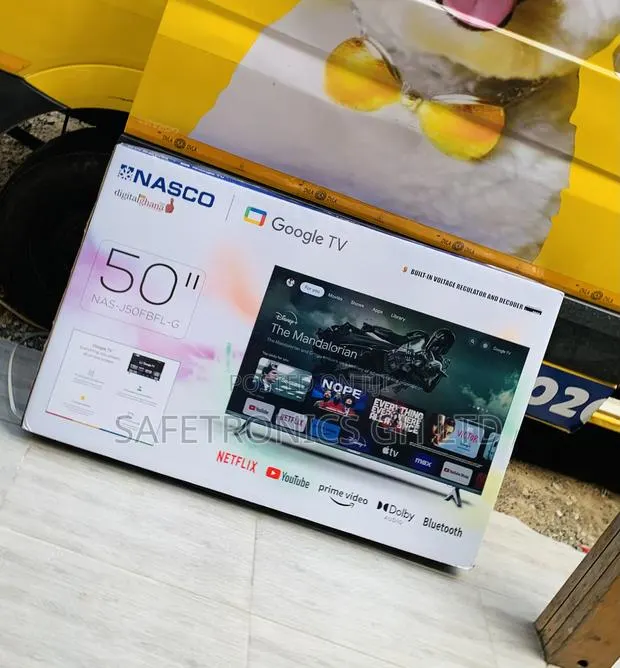Perfect Sleek Nasco 50”Uhd Smart Flat Vidaa-Nas-H50fs-Vid Television · Photo 1