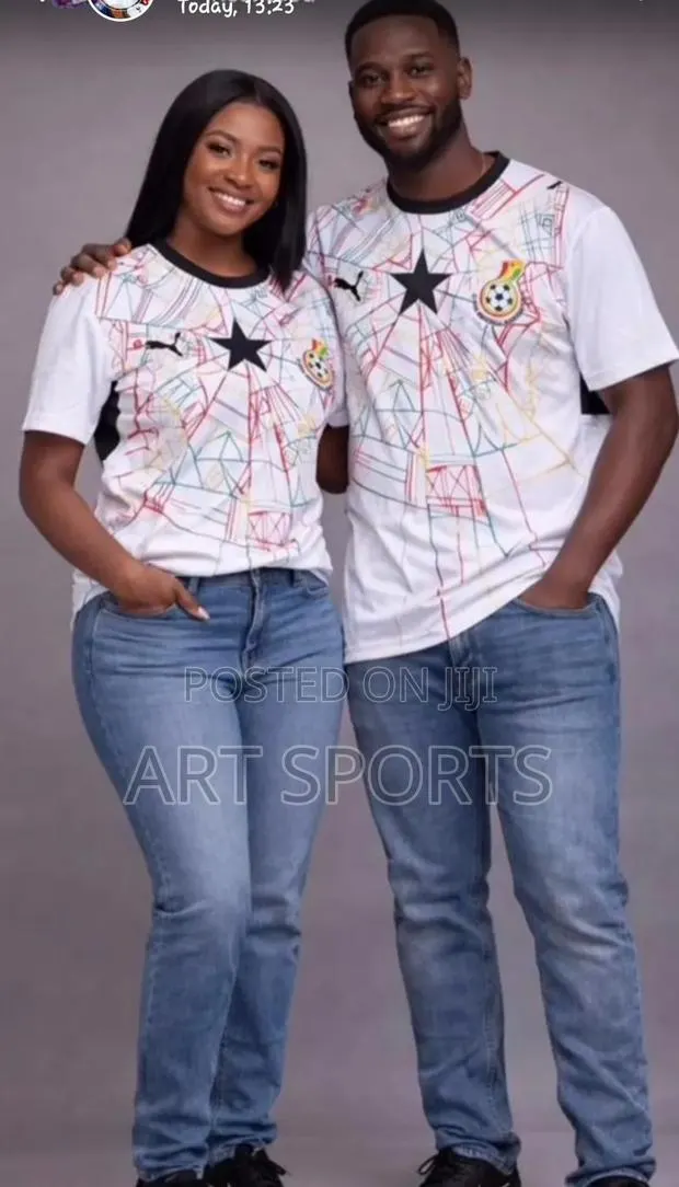 Ghana Blackstar Home Jersey ( Latest ) · Photo 1