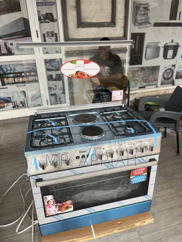 Get Classic Ferre 60x90cm 4 Gas + 2 Electric Cooker(Auto Rotisserie). · Photo 1