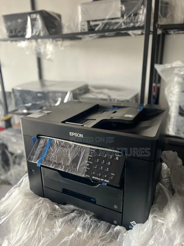 New Epson WF-7840 Printer + Ciss Tank · Photo 1