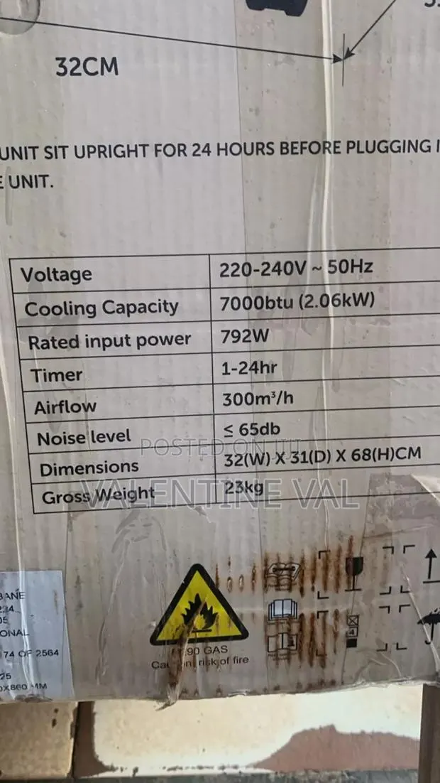 Click Portable Air Conditioner 7000 BTU · Photo 1