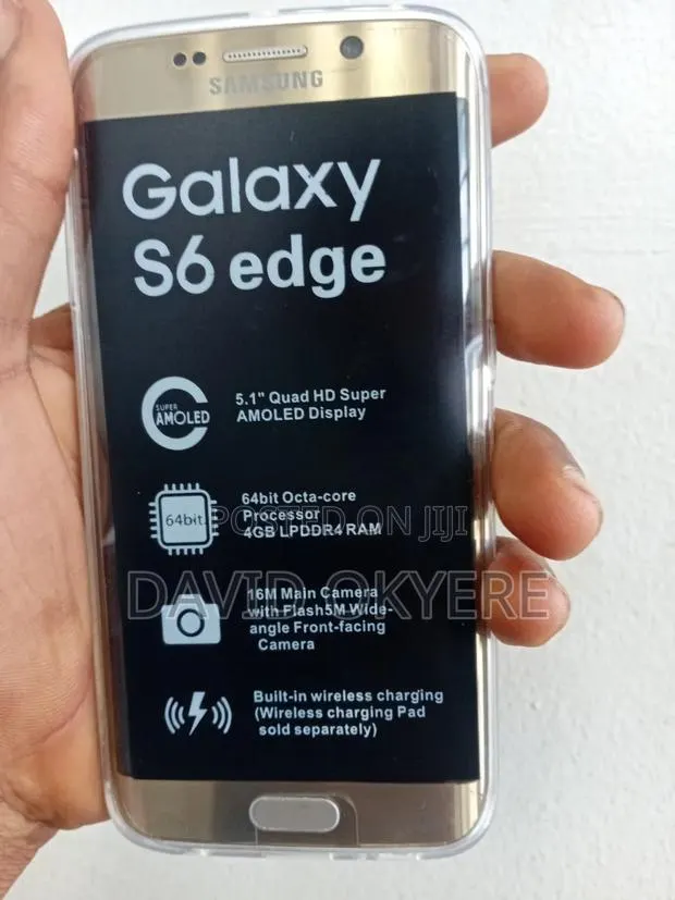 New Samsung Galaxy S6 edge 64 GB Rose Gold · Photo 1