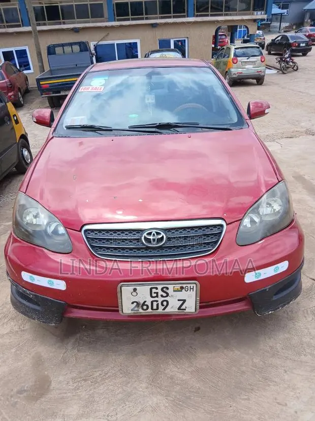 Toyota Corolla LE 2007 Red · Photo 1