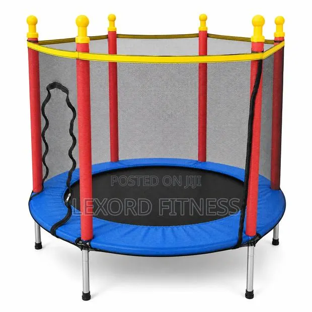 Trampoline With Safety Enclosure (Kid) 4.5ft · Photo 1