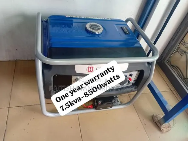 First Rate 7.5kva Petrol Generator · Photo 1