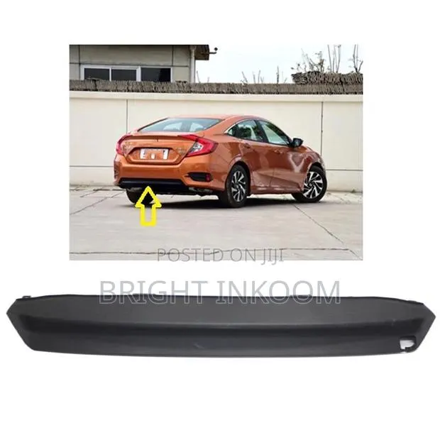 Honda Civic 2016 2017 2018 Back Rear Bumper Cover · Photo 1