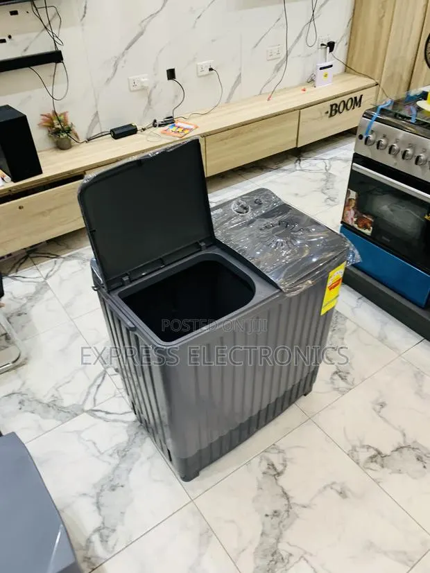 Dual Basin Semi Automatic Nasco 11kg Topload Twintub · Photo 1