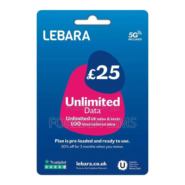 Special Uk Sim Card Offer – Buy 5, Get 1 Free! · Photo 1
