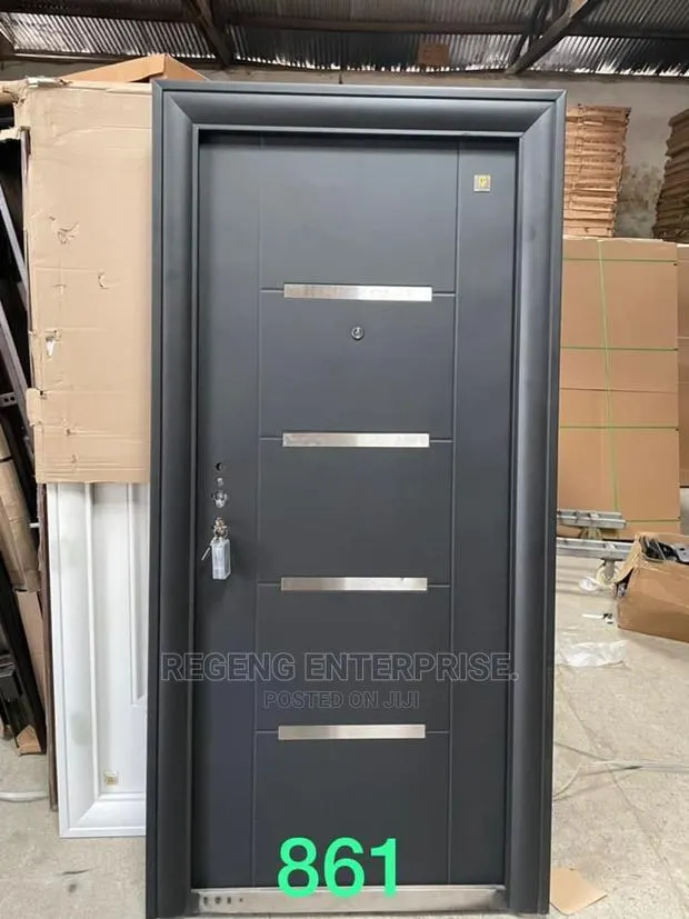 Quality Metal Black Security Door Necessary · Photo 1