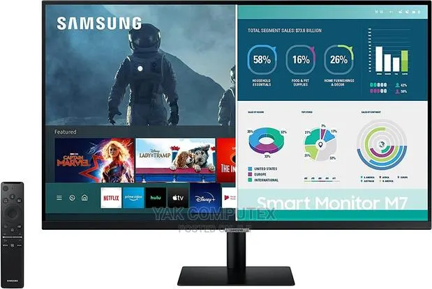 Sumsung M7 Smart 32 Inch 4K Monitor · Photo 1