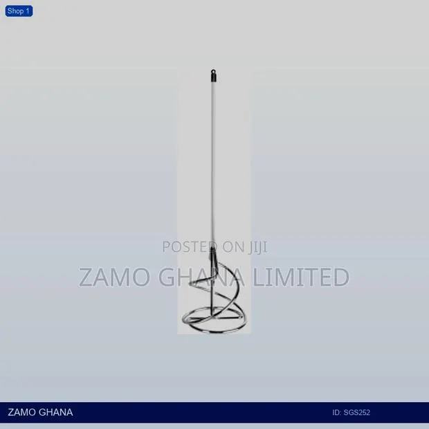 Paint Mixer Hex / Chrome 80*400 Paddle - Sgs252 · Photo 1