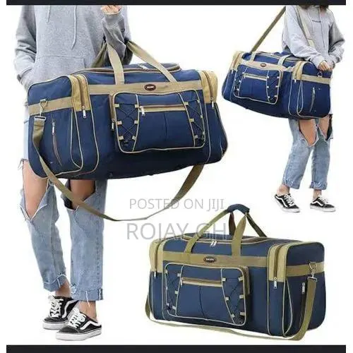 72L Large Zipper Duffle Luggage Travel Bag · Photo 1