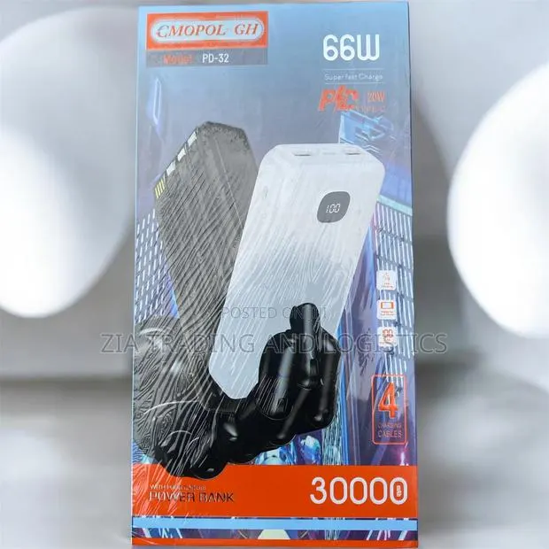 Original Cmopol Gh 30000 Mah 66w Power Bank With Туре-C Output · Photo 1