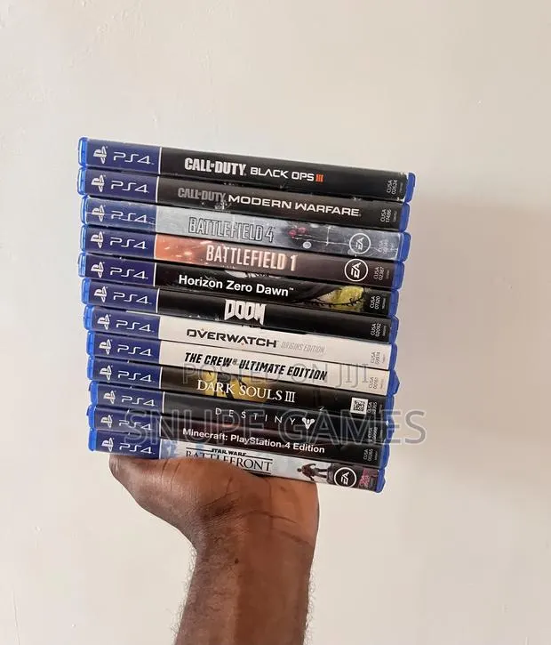 Ps4 Game Discs · Photo 1