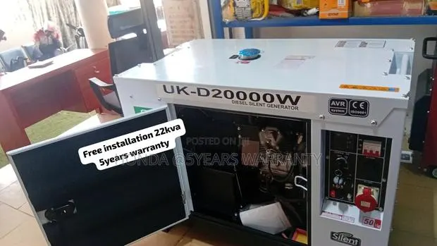 Original Perkins 22kVA 1-Phase Generator – High Performance 22kva · Photo 2