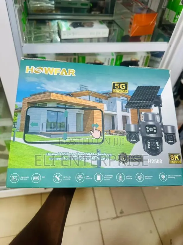 Howfar H2508 4-in-1 Solar Security Camera · Photo 1