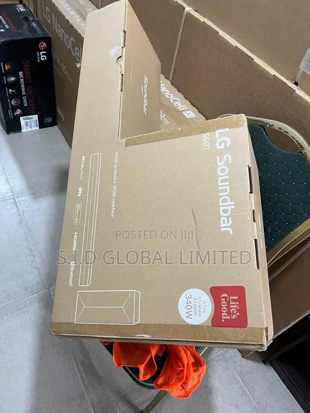 Sleek Powerful Lg S60t 3.1ch Soundbar With Wireless Subwoofer · Photo 1