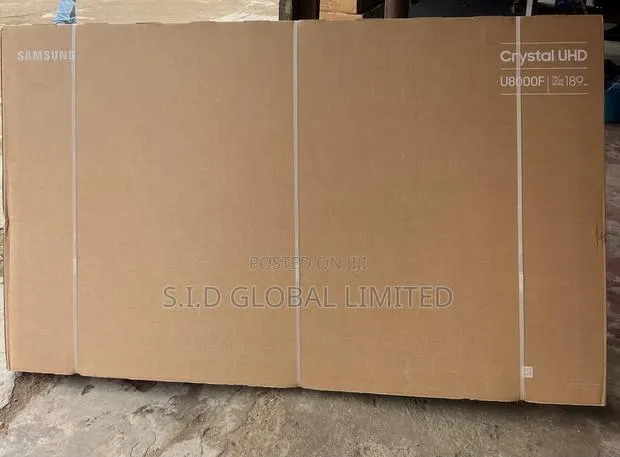 Crystal Clear Reality: Samsung 75" U8000f Television · Photo 1