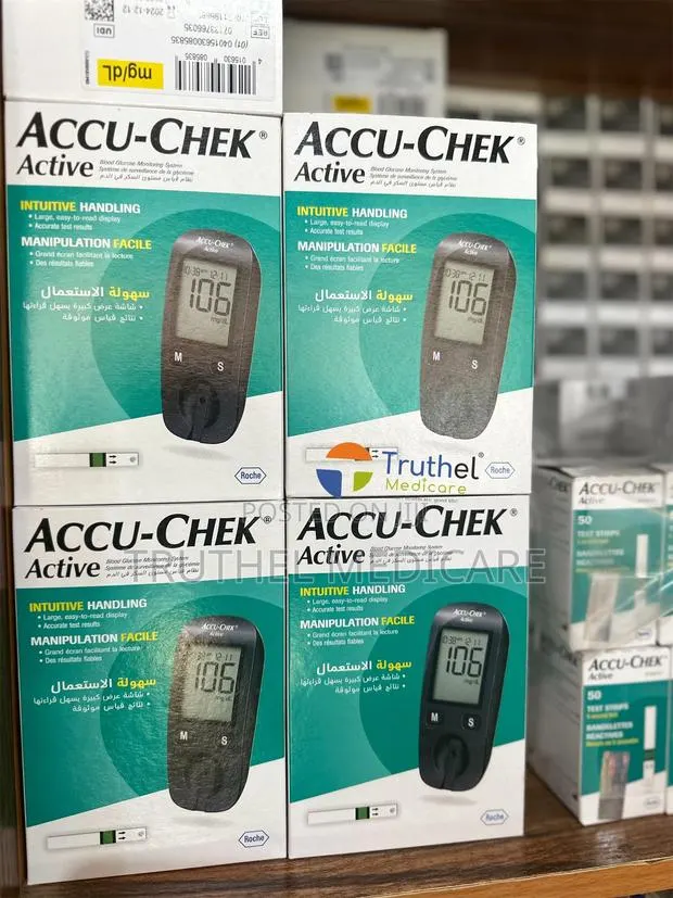 Blood Glucose Strips (Accucheck Active) · Photo 1