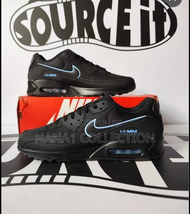 Nike Air Max 90 “Black—Blue” · Photo 1
