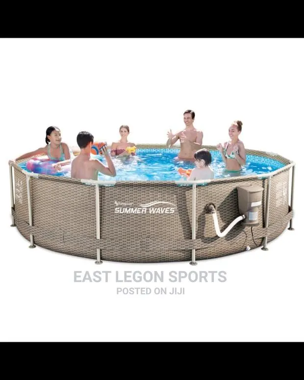 366cm X 76cm Swimming Pool 12ft Intex Round Frame · Photo 1