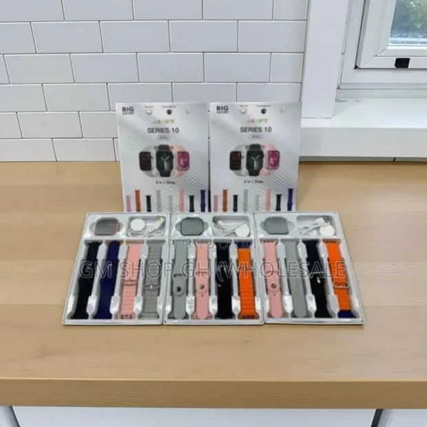 Laxasfit Series 10 Smartwatch 8 in 1 Set (637386) · Photo 1