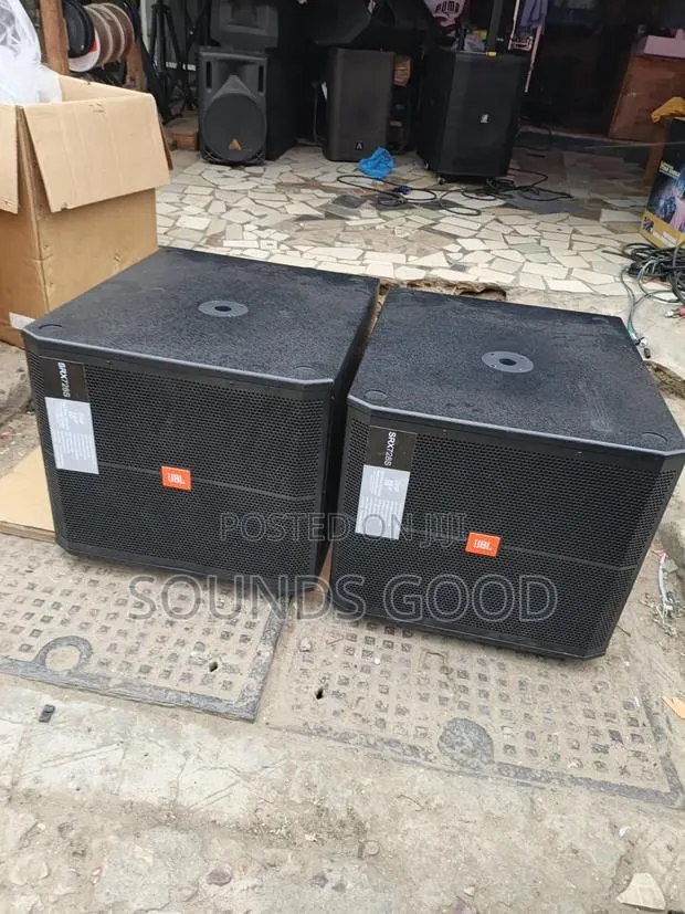 JBL Single Subwoofer 18" Double Bass Speaker. · Photo 1