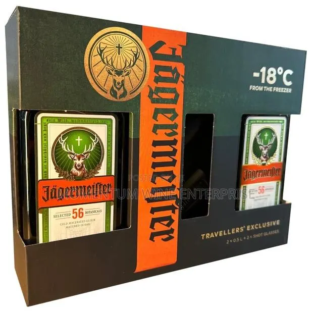 Jägermeister Twin Pack (2x 0,5l+2 Shot Glasses) · Photo 1