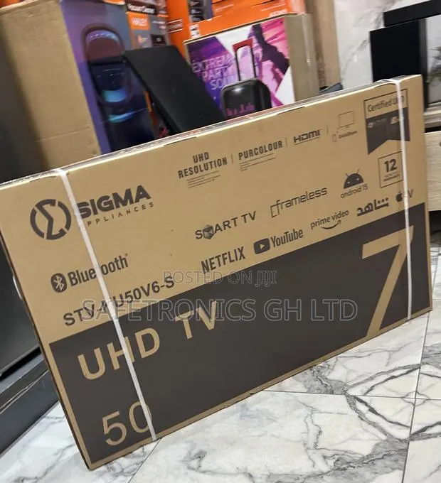 Original Smart Uhd Led Ultra Sigma Sig-Ku5v6-S 50 Inch Best Tv · Photo 1