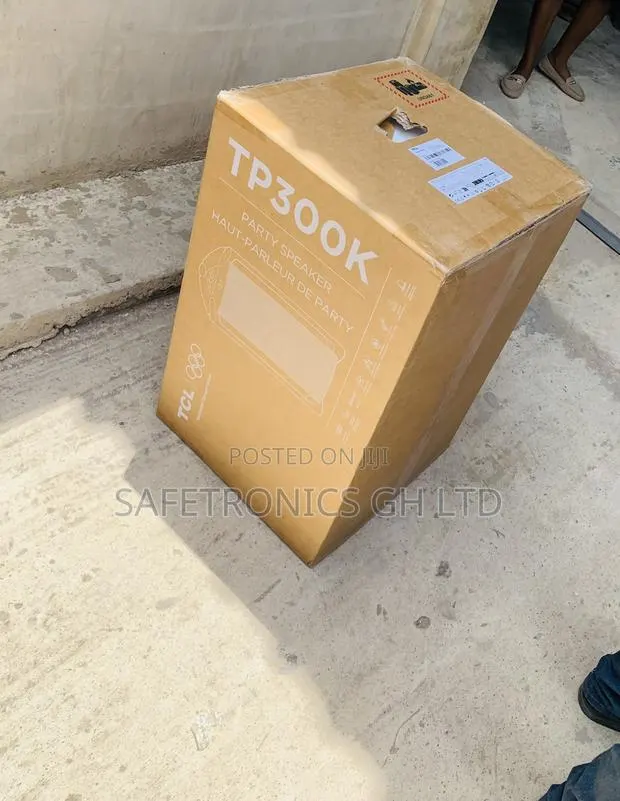 Choose New Black TCL Tp300k Powerful Sound Party Speaker · Photo 1