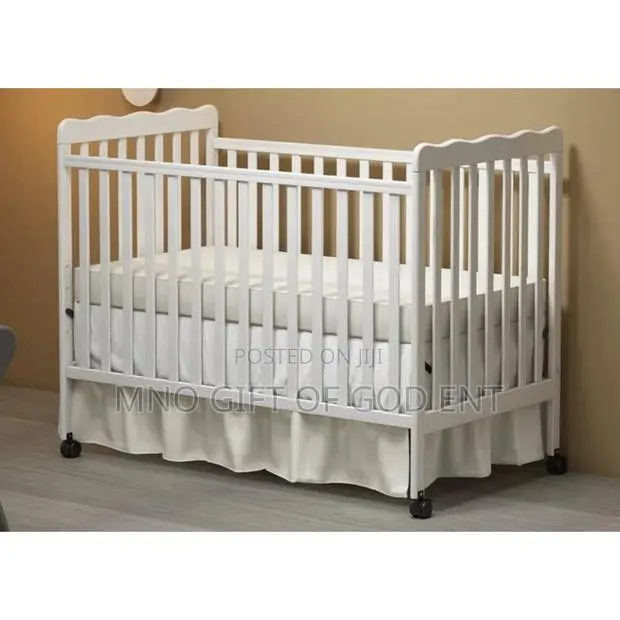 3-in-1 Convertible Crib White Converts 2 Toddler Bed Daybed · Photo 1