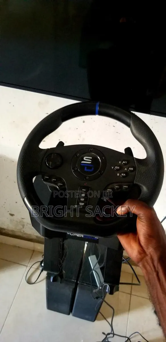 Gaming Steering Wheel/Racing Wheel for PS3 Ps4 PS5 Xbox PC · Photo 1