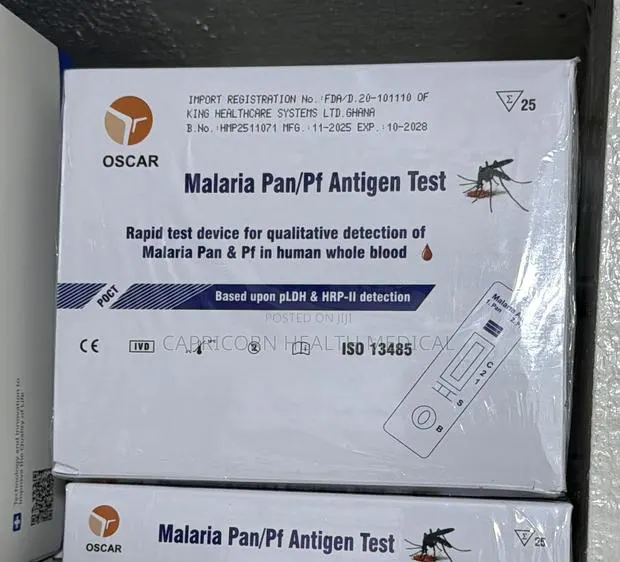 Malaria RDT Test Kit 25 PCS (Pf/Pan) · Photo 1