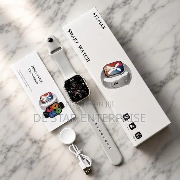 S12 MAX Smart Watch – Stylish Digital Watch With Fitness Features · Photo 1