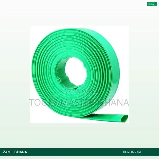 Berry 3 Inch X 50m Outlet Hose Flat Mermaid Greenline - Mfb7550m · Photo 1