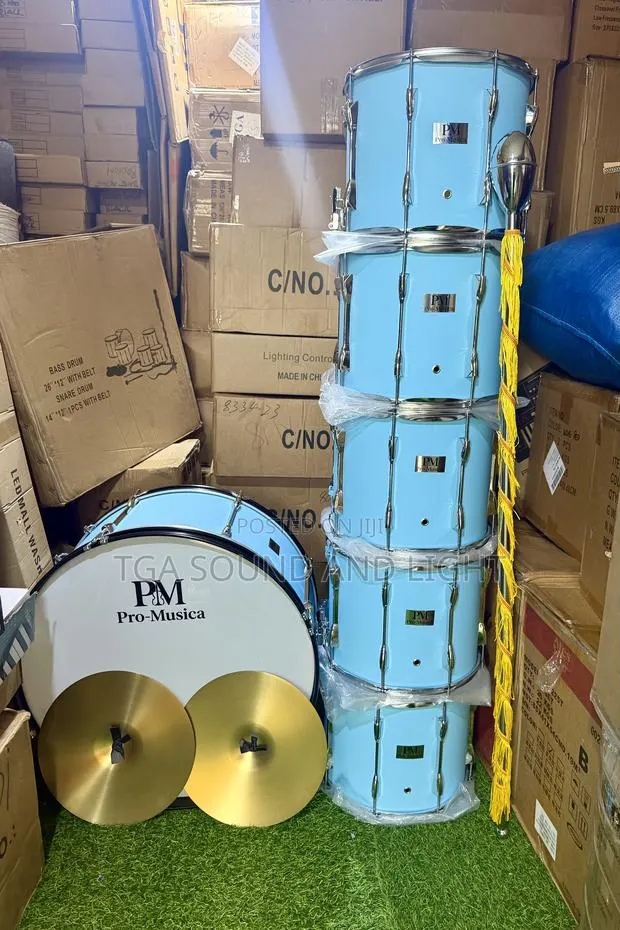 Pro-Musica Complete Marching Parade Drums Bundle · Photo 1