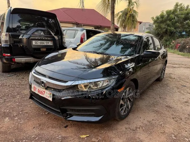 Honda Civic 2017 Black · Photo 1