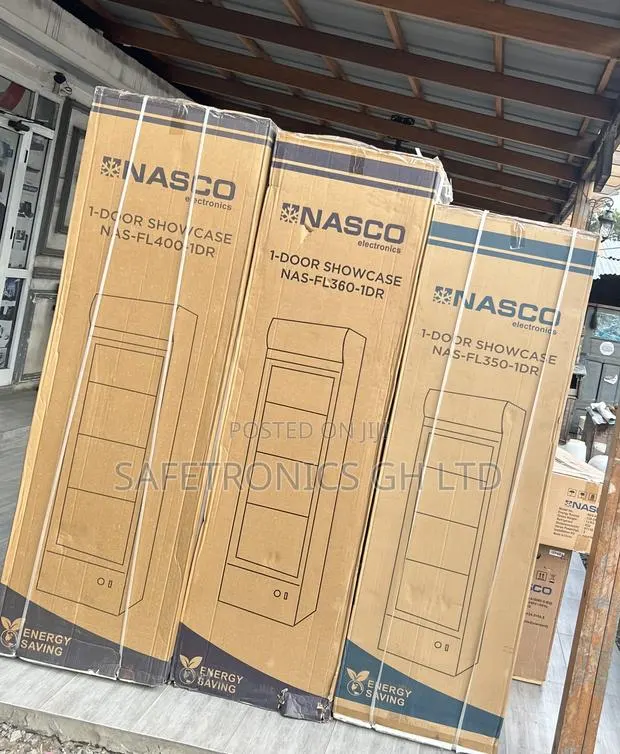 Newest Update Nasco 288ltrs Single Door Display Fridge (Nas-Fl350-1dr) · Photo 1